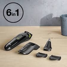 Cortador de pelo barbero y naricero 6 in 1 MGK3221 Braun Bazar Galvez