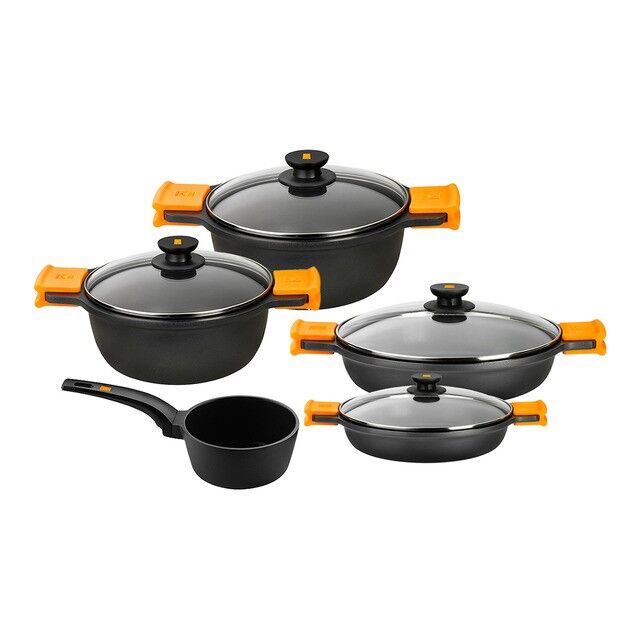 Batería 5 piezas Efficient Orange Bra Batería 5 piezas Efficient Orange Bra